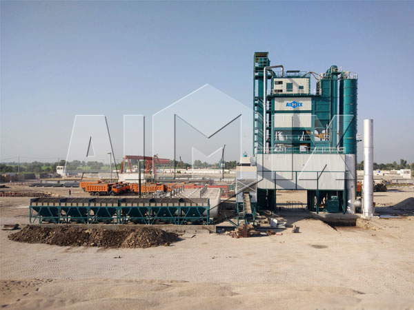Поставили завод по производству асфальта в Пакистан